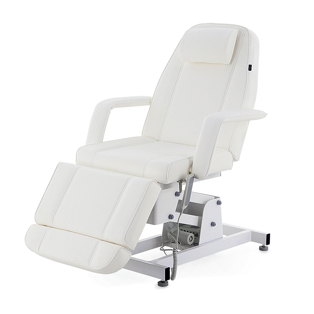 Electric Facial Chair 3 part single motor with arms