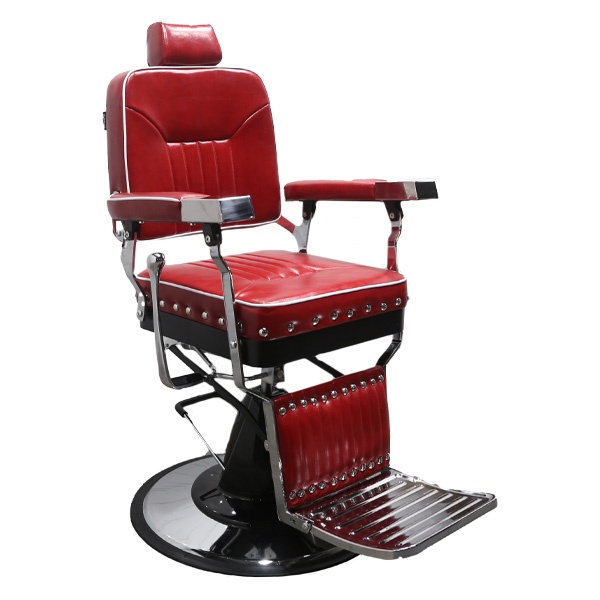 Throne Barber Chair - Blood Cherry
