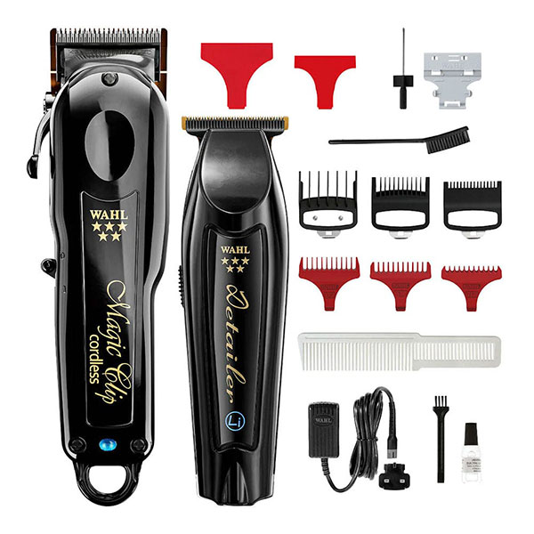 Wahl Barber Combo ( Detailer & Magic - Black) - Precision Fitnes